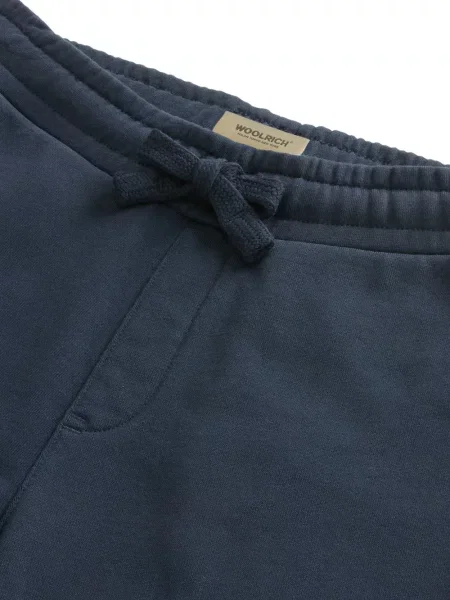 Spodnie dziecięce Woolrich niebieskie