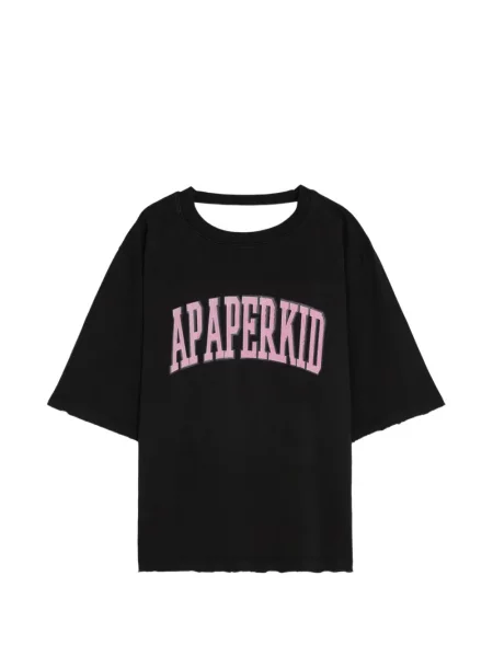 Tricou A Paper Kid negru