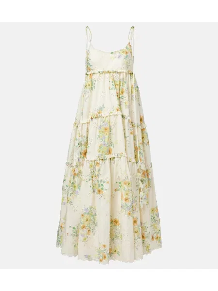 Rochie midi Alemais cu model floral până la genunchi de costum