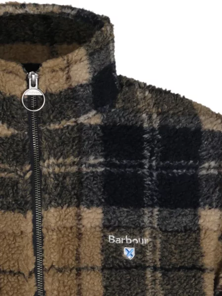 Флийс карирано яке Barbour с принт