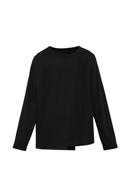 Lung tricou Yohji Yamamoto negru