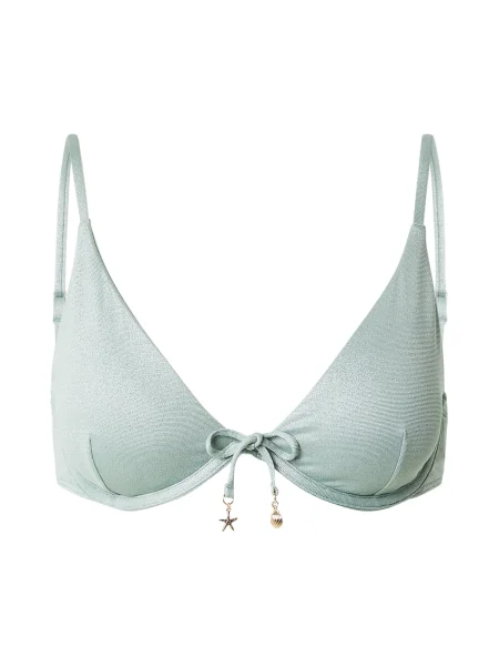 HOLLISTER Sutien costum de baie deschis verde