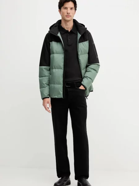 Пуховик Boss Green зеленый