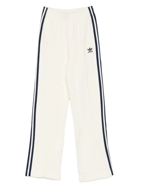 Ριγέ φούτερ Adidas πράσινο