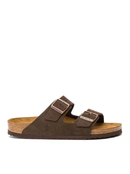 Sneakers Birkenstock Arizona Soft Footbed Suede Leather Unisex Mocha EUR 41 καφέ