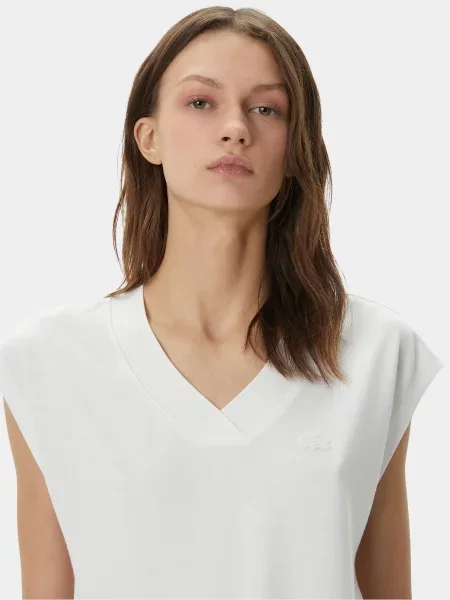 Майка Lacoste модал білий