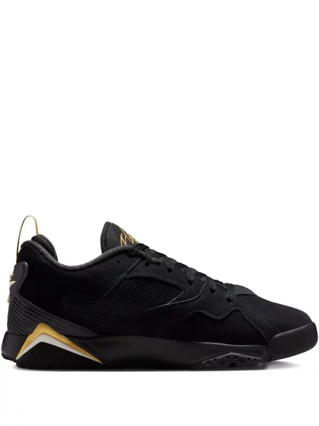 Sneakerși Jordan cu șireturi din dantelă negru