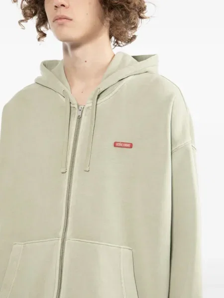 Hoodie Izzue με κέντημα πράσινο