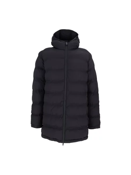 Długa parka Aspesi niebieska