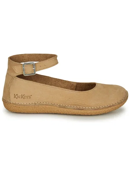 Pantofi Kickers bej