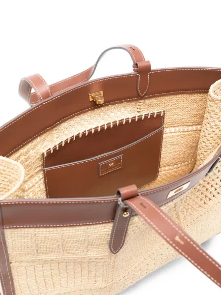 Geantă shopper Anya Hindmarch maro