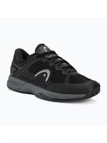 Buty do tenisa HEAD Revolt Pro black/dark grey czarne