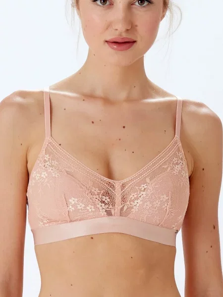 Кружевной бюстгальтер Pretty Polly розовый