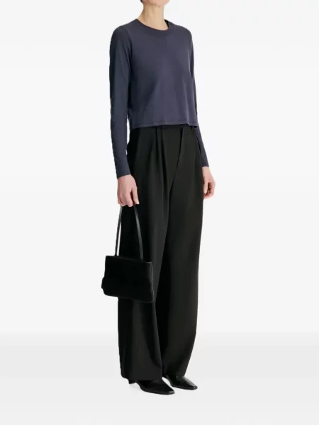 Decupat tricou Loulou De Saison albastru