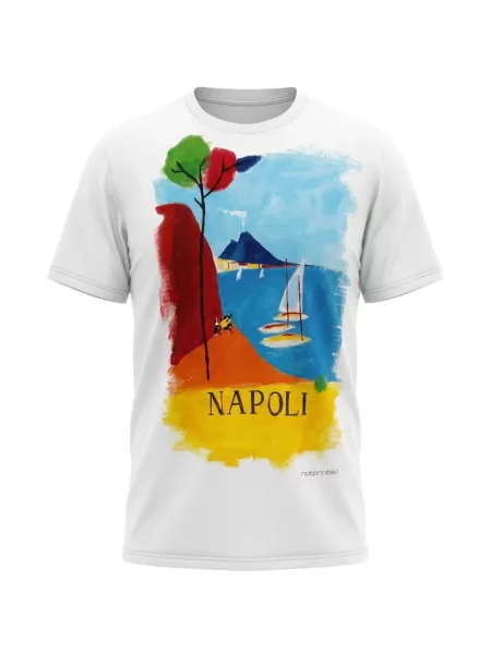 Μπλούζα Not Printed με σχέδιο με στρογγυλή λαιμόκοψη λευκό