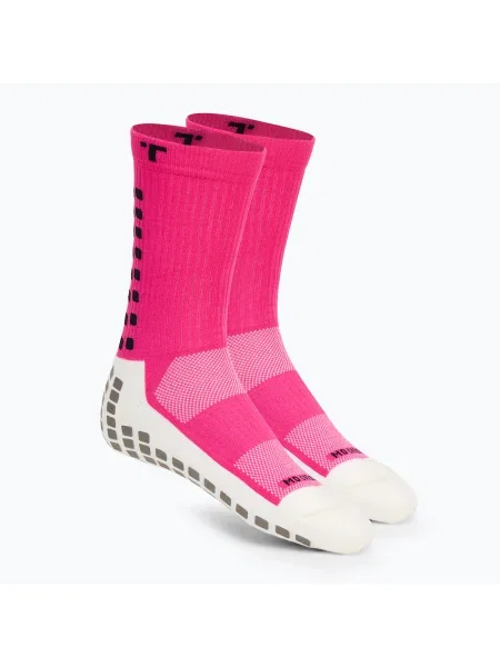 TRUsox Mid-Calf Cushion limitált kiadású rózsaszín/fekete zokni. Méret: EU fekete