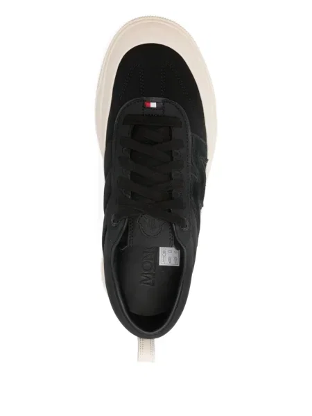 Sneakerși Moncler din piele negru