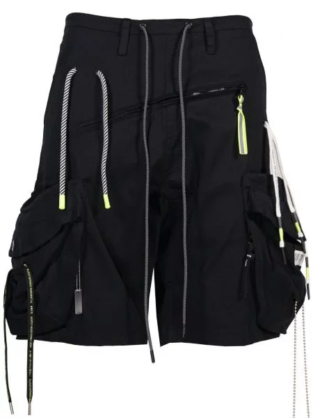 Šortky cargo Mostly Heard Rarely Seen černé