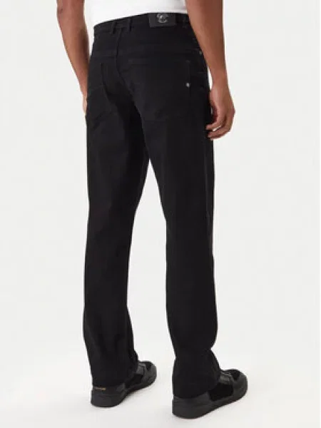 Versace Jeans Couture Džinsai Straight Fit juoda