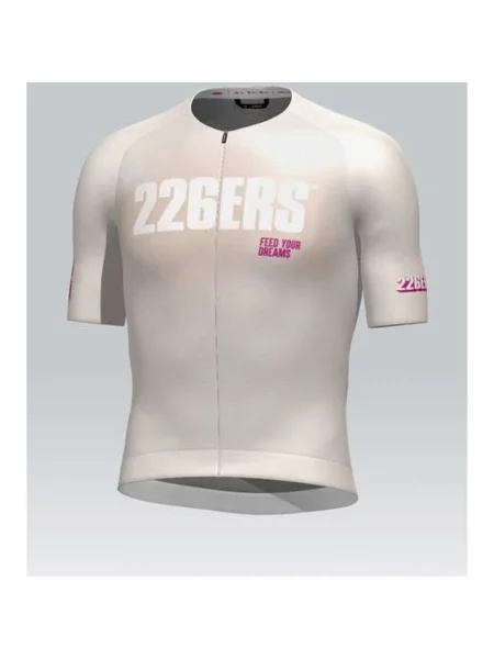Koszulka rowerowa CX Pro Hydrazero kremowa krótki rękaw XS biała