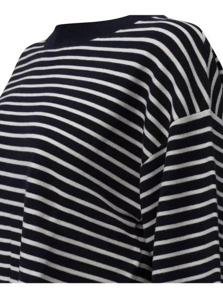 Tricou Weekend Max Mara cu dungi albastru