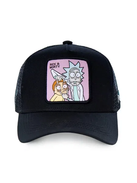 Capslab kapa RICKY & MORTY črna
