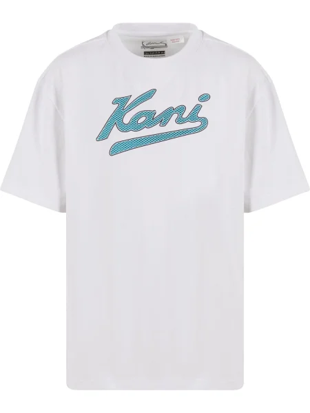 Karl Kani Tricou albastru / negru alb