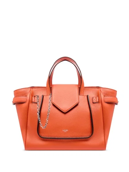 Shopper táska Lancel narancsszínű
