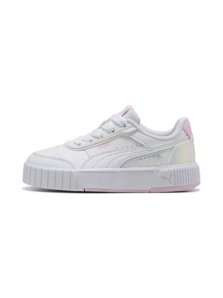 PUMA Dziecięce sneakersy Carina Mia Holo Akcesoria biały