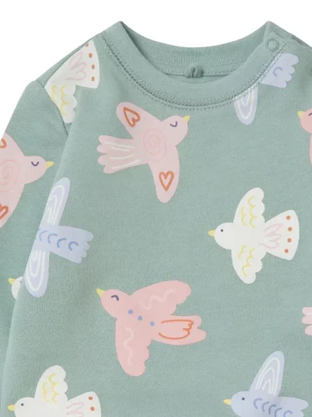 Bluza dziecięca Stella Mccartney zielona