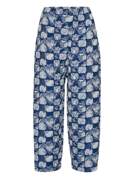 Pantaloni Henrik Vibskov albastru