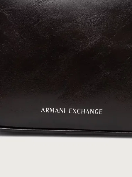 Кожаная сумка через плечо Armani Exchange