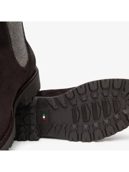 Pantofi Nerogiardini din velur maro