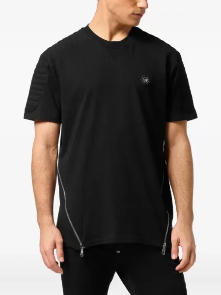 Zateplené tričko Philipp Plein černé