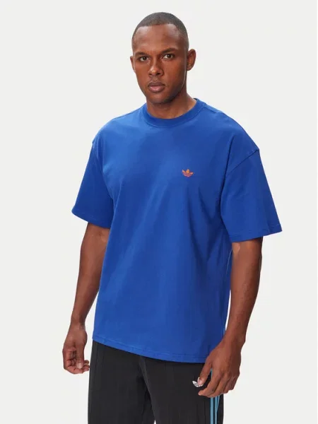 Adidas Marškinėliai Trefoil Essentials mėlyna