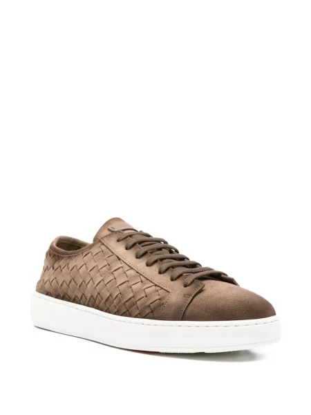 Sneakerși Santoni maro