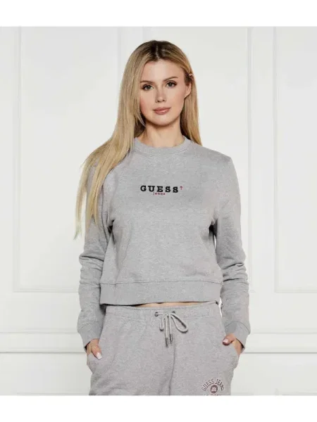 Guess Jeans Hanorac | Cropped Fit gri