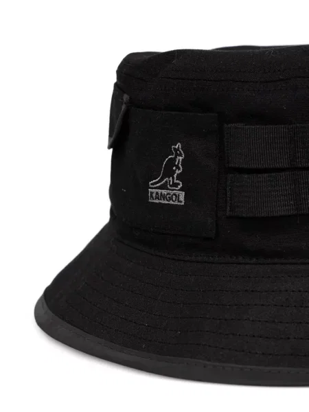 Pălărie Kangol cu broderie negru