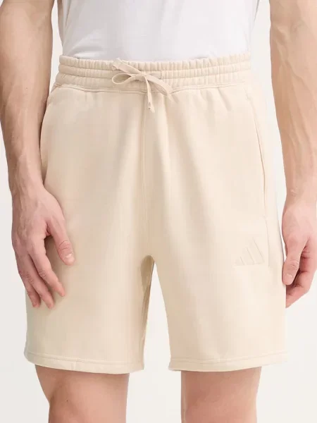 Adidas Pantaloni scurți sport ALL SZN bej