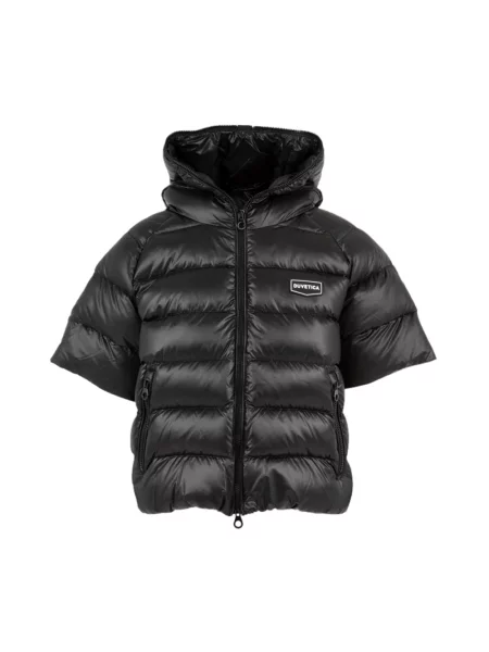 Pikowana kurtka Duvetica czarna