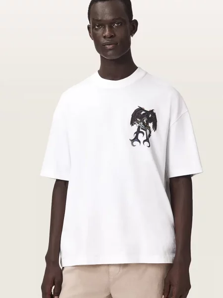 AllSaints Tricou Raptour alb