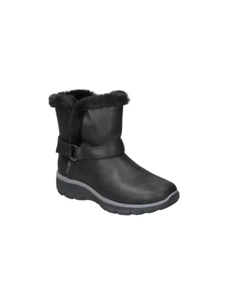 Kotníkové boty Skechers černé