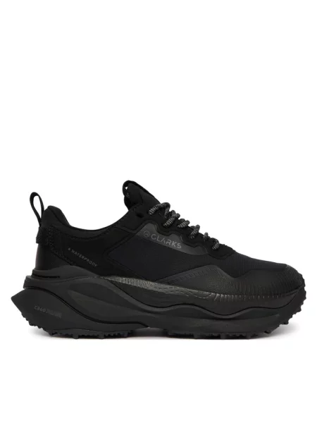 Sneakersy Clarks czarne