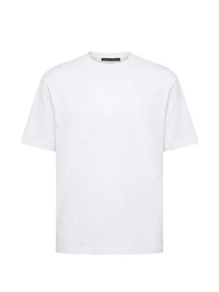 Tricou Low Brand cu decolteu rotund alb