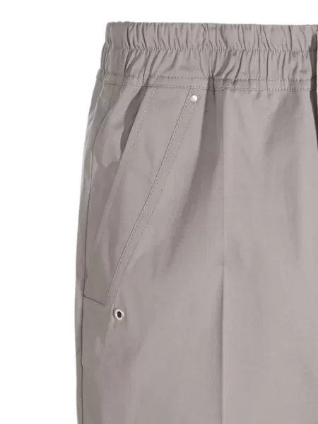 Pantaloni Rick Owens cu cordon gri