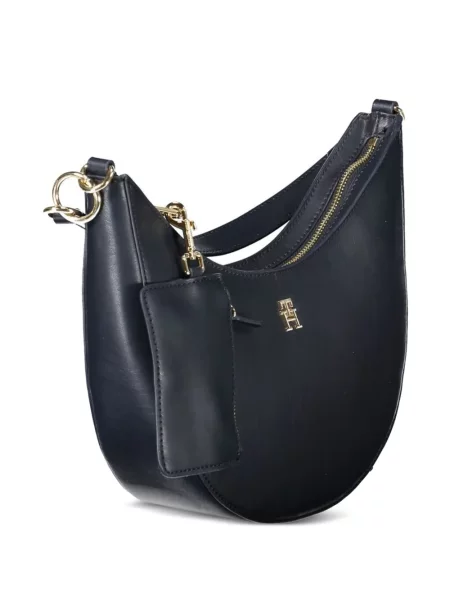 Aplikált shopper táska Tommy Hilfiger kék