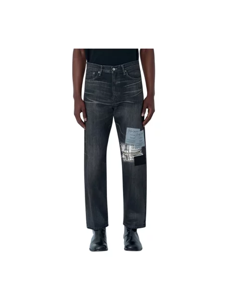 Jeansy Yohji Yamamoto czarne