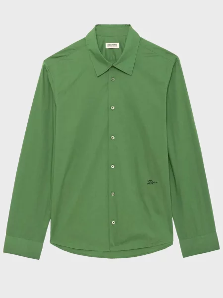 Рубашка Zadig&voltaire зеленая