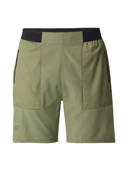 4F Pantaloni sport oliv negru