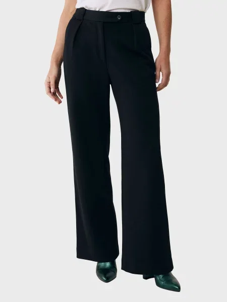 Штани MEXX бавовна/поліестер/еластан чорний